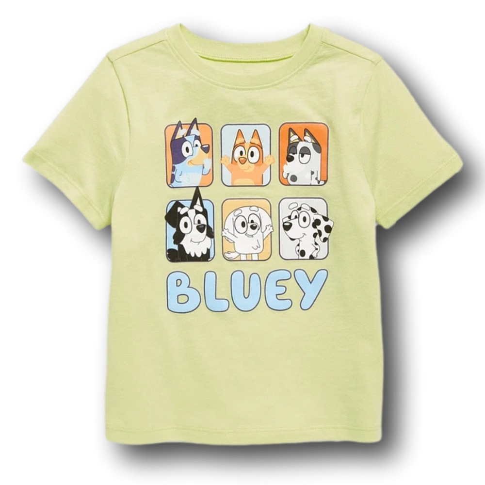 Kids Bluey Characters T-Shirt - Size 12-18M - NWT